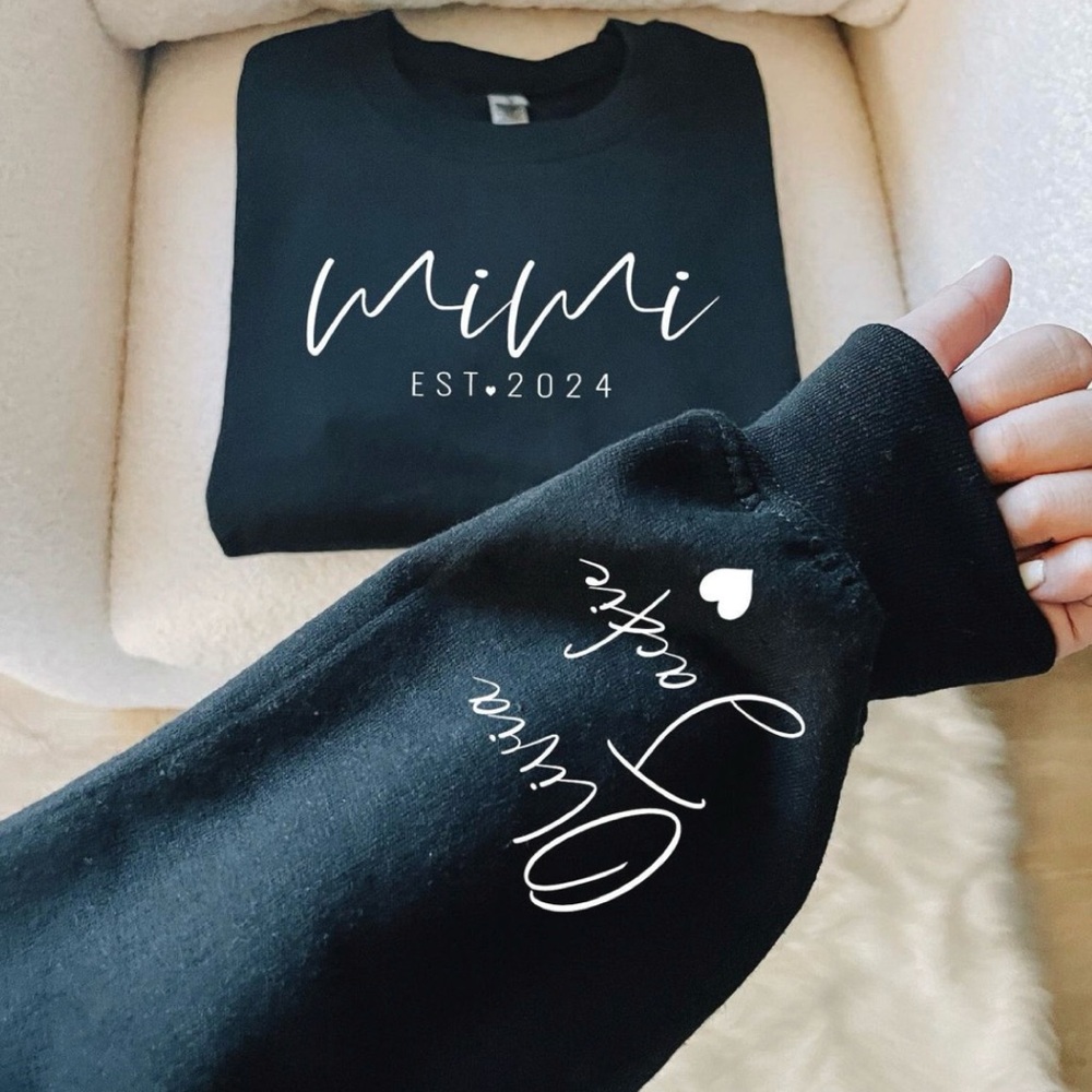 Custom “Mimi or Mama” sweaters